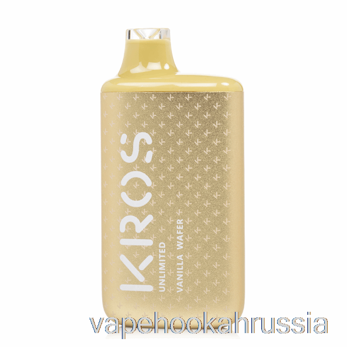 Vape Russia крос безлимит 6000 одноразовые ванильные вафли